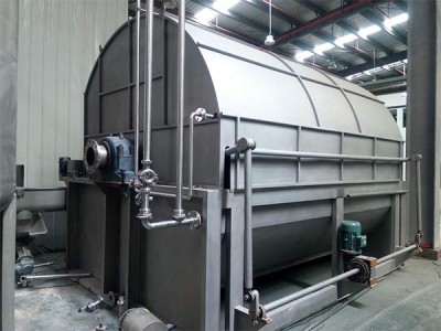 Precoat iškrovimo Rotary vakuuminio būgno filtras
