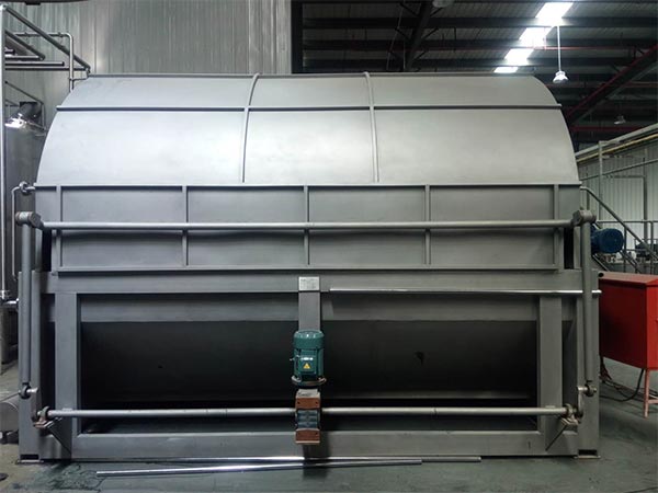 Precoat iškrovimo Rotary vakuuminio būgno filtras