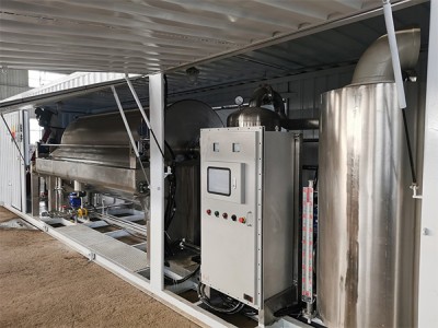 Naftos nuotekų vakuuminio būgno filtras